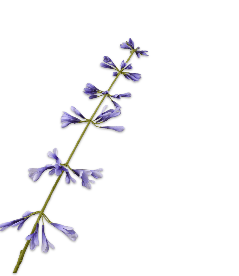 Kunstbloem Salvia salie blauw Silk-ka