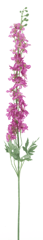 Kunstbloem Delphinium XL roze 125cm