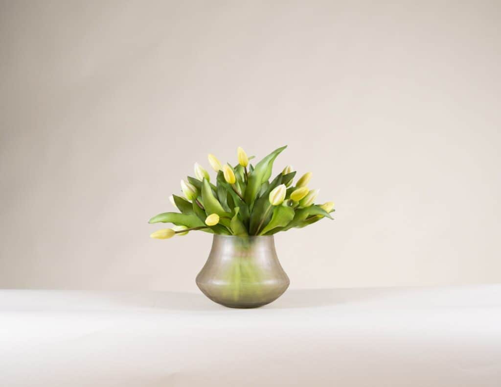Boeket tulpen créme