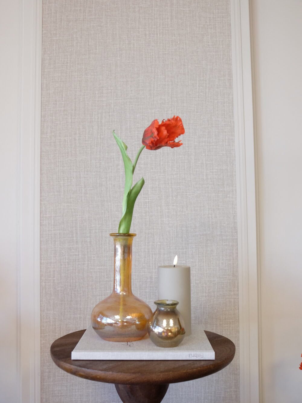 kunsttulp rood