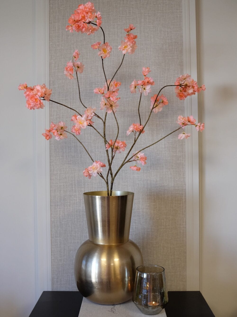 kunst bloesemtak peach