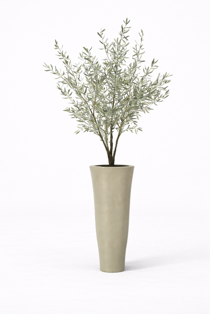 Kunst olijfboom eucalyptus 213cm