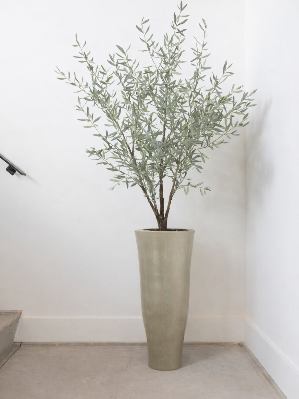 Kunst olijfboom eucalyptus 213cm