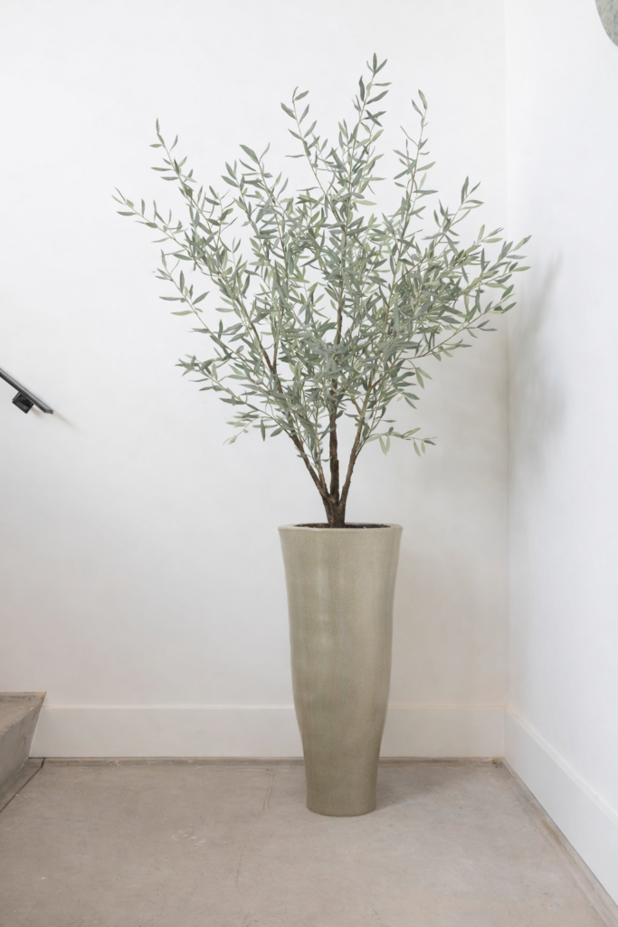 Kunst olijfboom eucalyptus 213cm