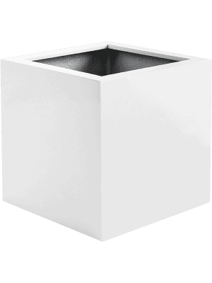 Bloempot plantenbak wit vierkant 60X60