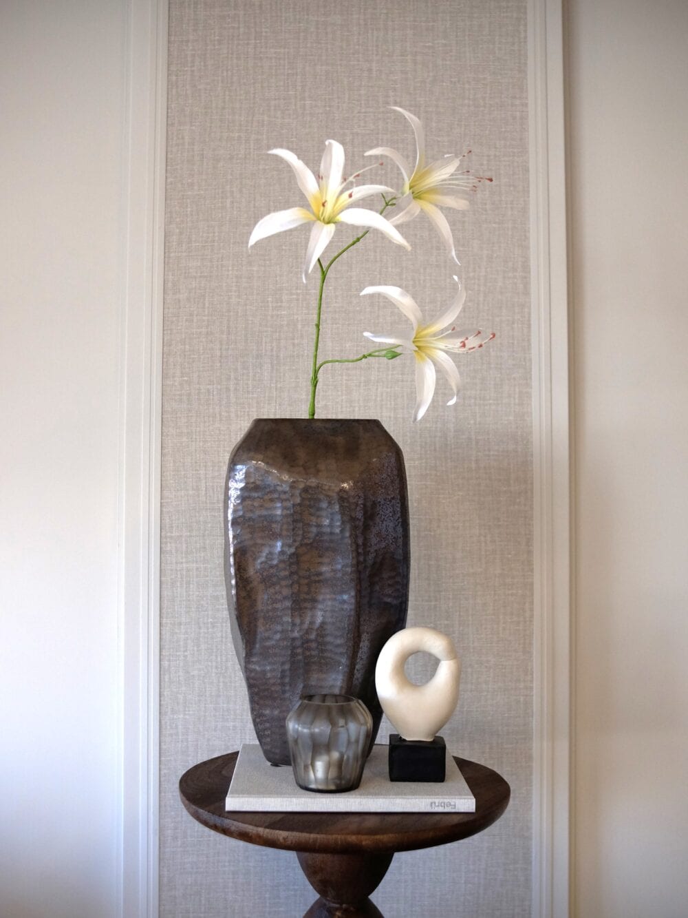 kunstbloem lelie wit