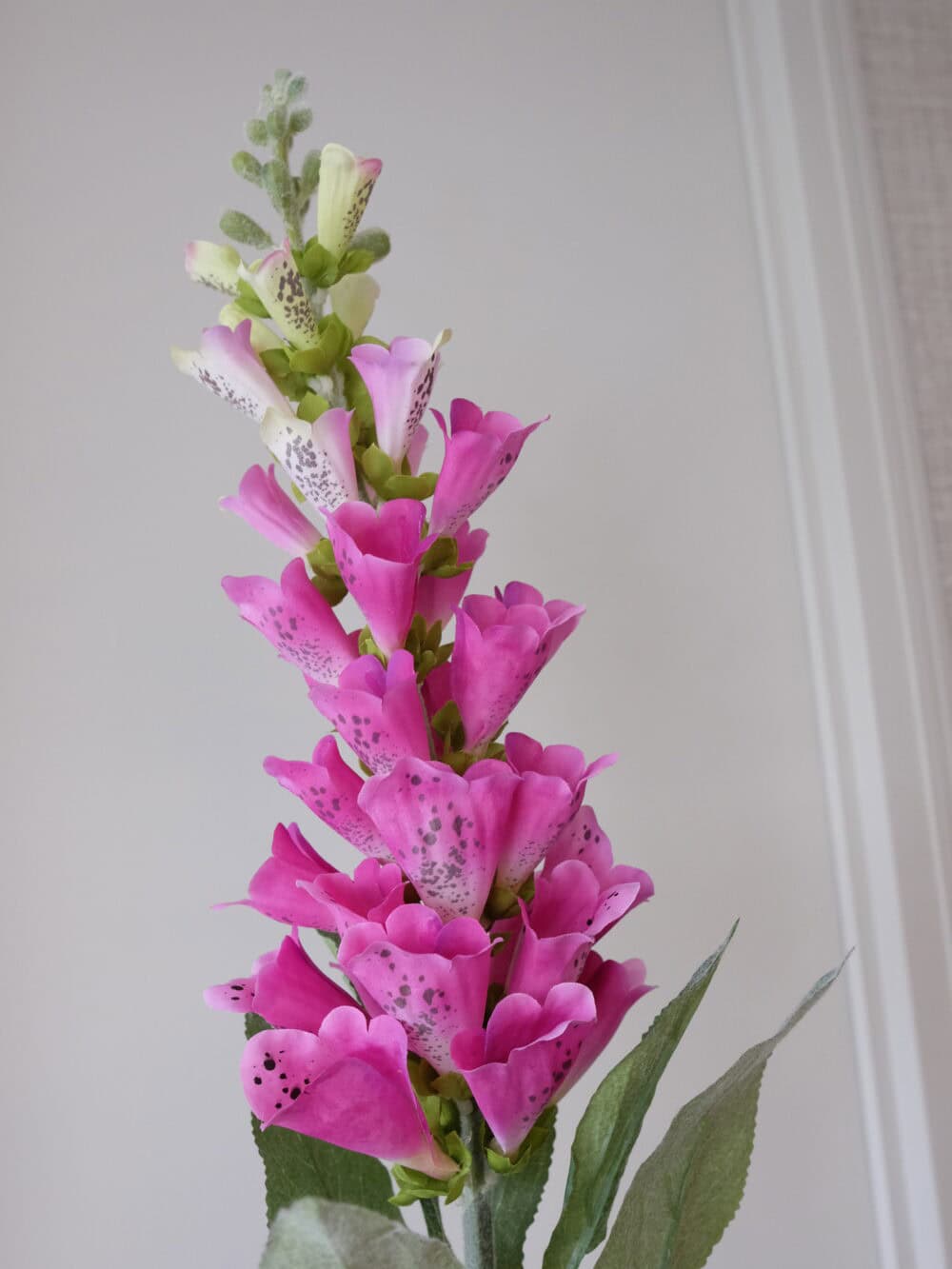 Kunstbloem digitalis roze 92 cm