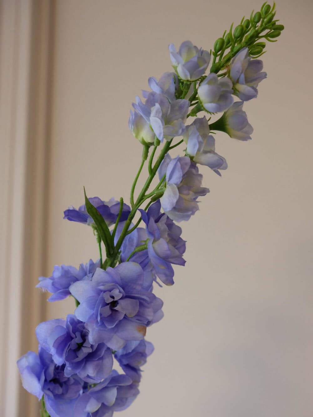 Delphinium kunstbloem Ridderspoor blauw
