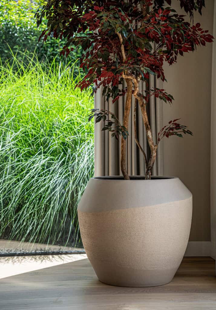 Ruvido sand beige plantenbak