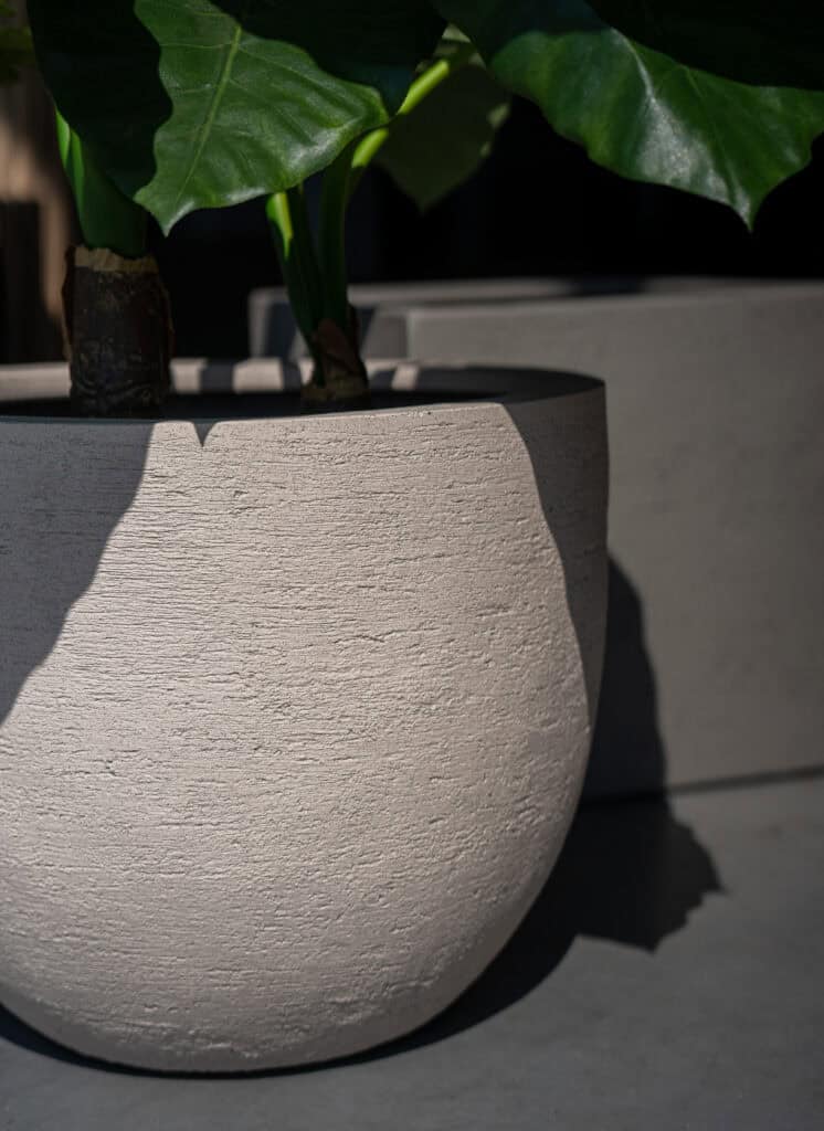Terreno pot beige