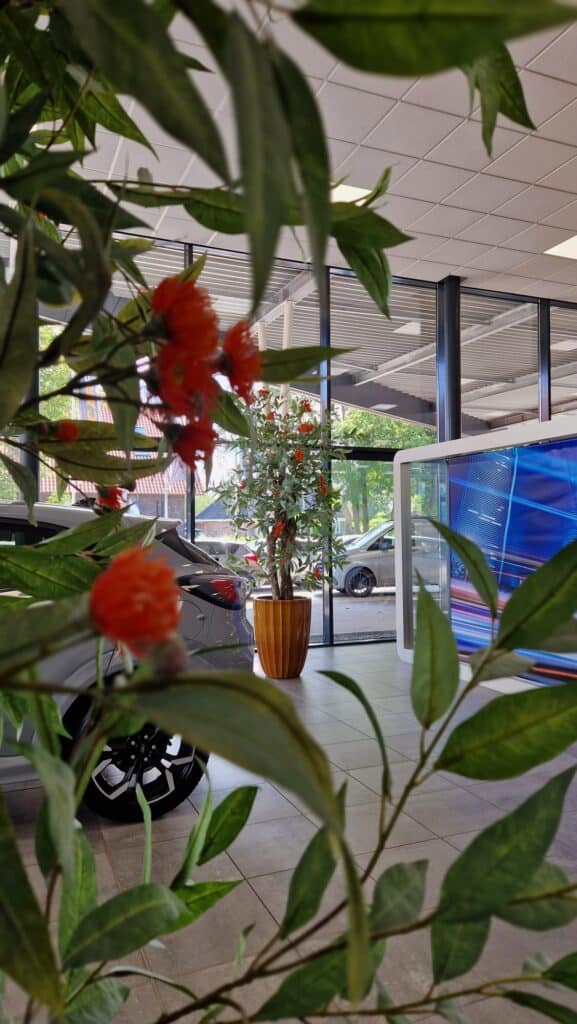 Bloempot outdoor oker geel