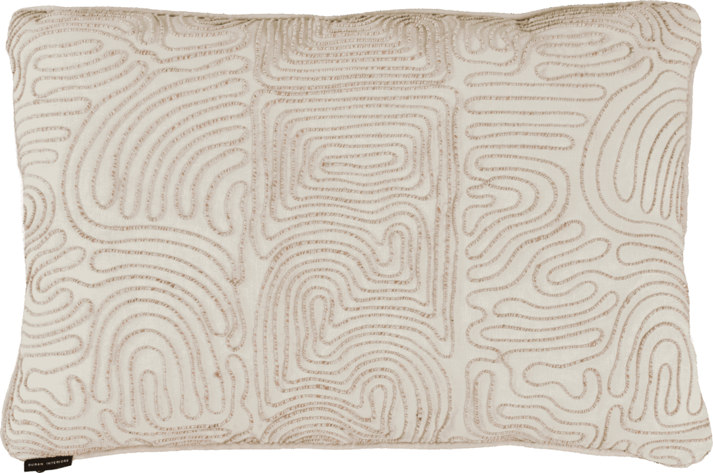 Luxe Duran sierkussen Maze 50 x 50 cm