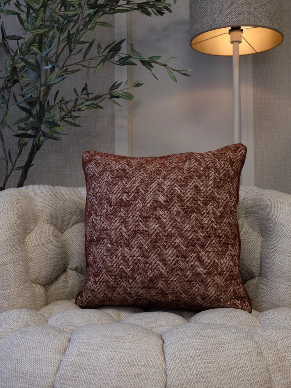 Luxe handgemaakt Duran sierkussen Arras 50 x 50 cm