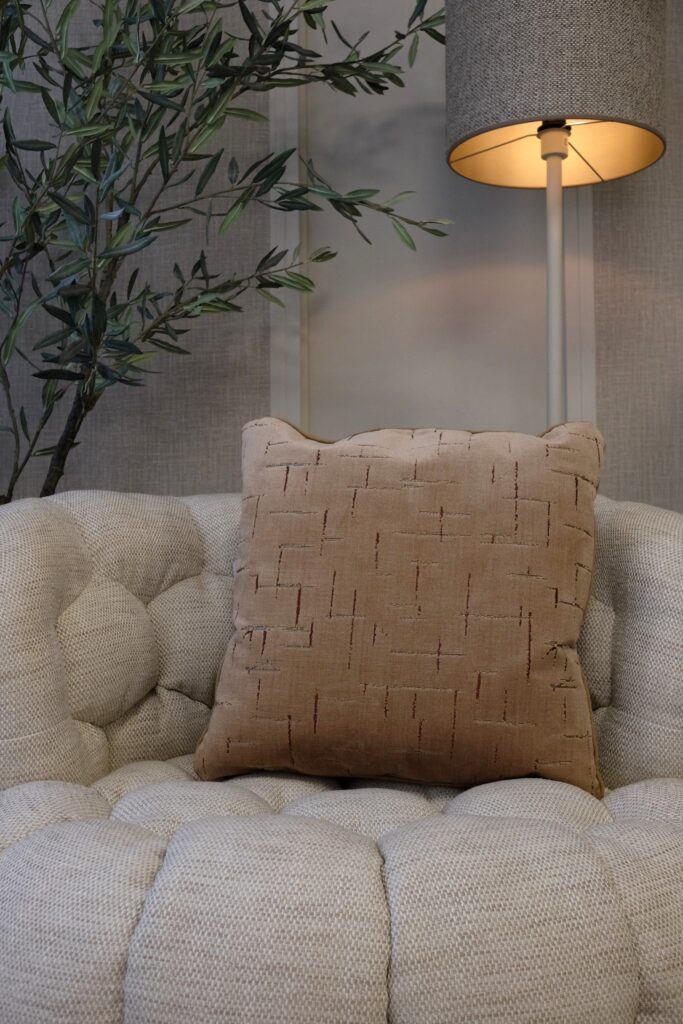 Luxe Duran sierkussen Malbec 50 x 50 cm