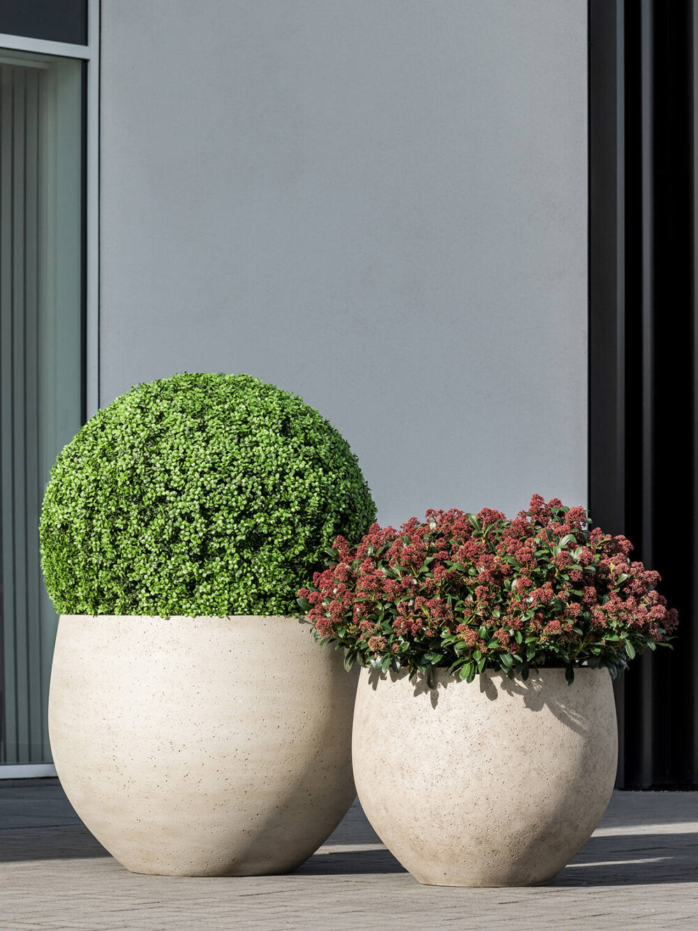 Grote bloempot outdoor Jumbo orb 93 cm Ø110cm H90