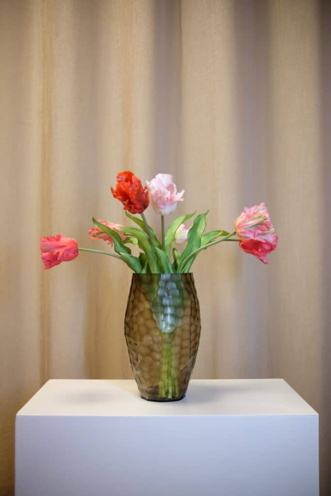 Parrot kunsttulpen party boeket 50 cm