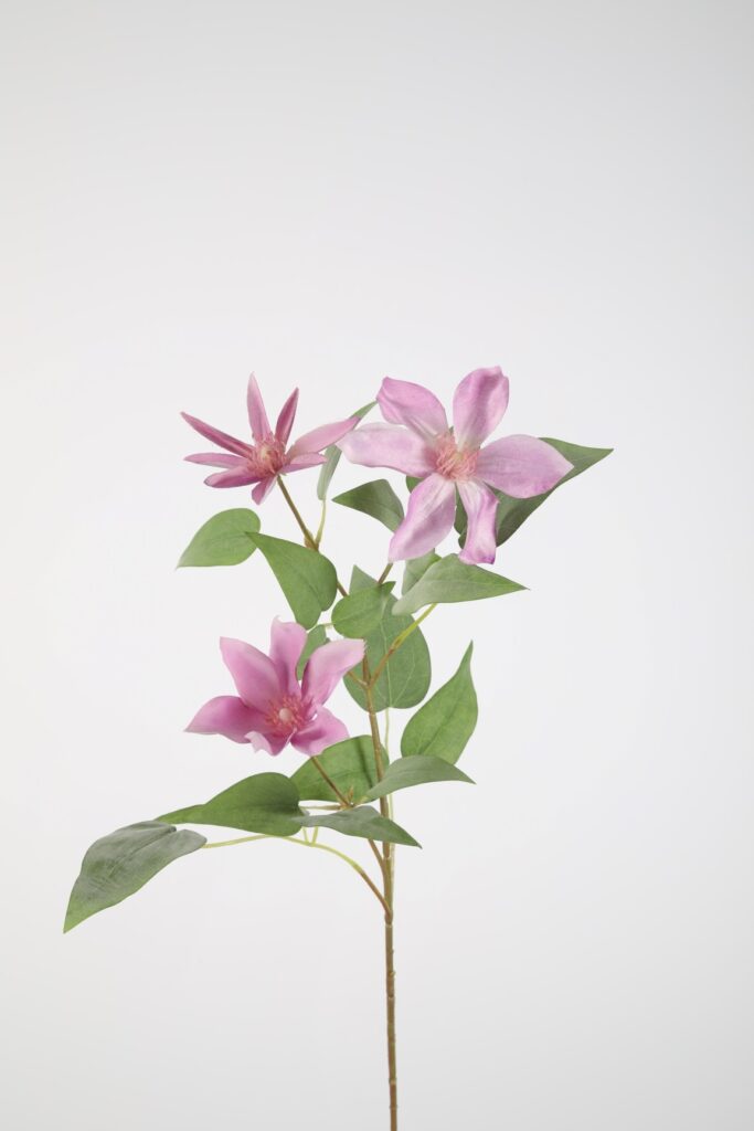 Clematis kunstbloem 86 cm