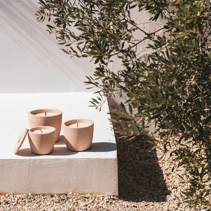 Urban Candle Small Blush Neutral outdoor