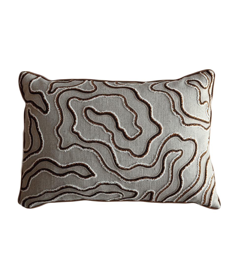 Luxe Duran sierkussen River 65 x 45 cm