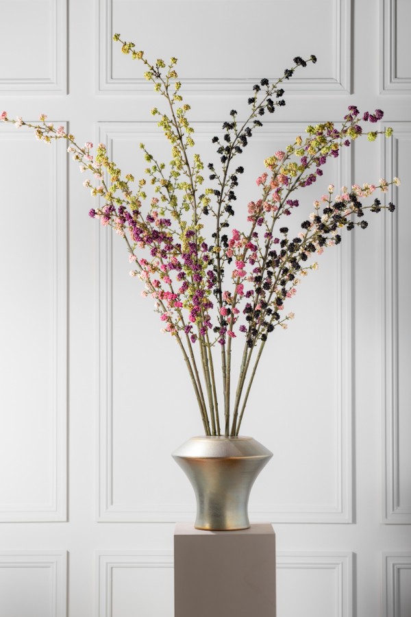 Silk-ka Callicarpa kunsttak zwart 120 cm
