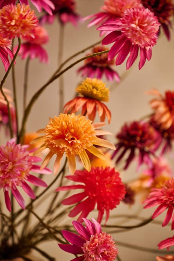 Silk-ka Rudbeckia tak oranje rood 90 cm