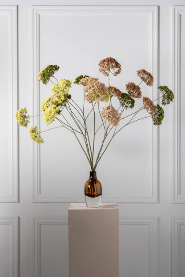Trachelium bloem halskruid 85 cm zalm Silk-ka