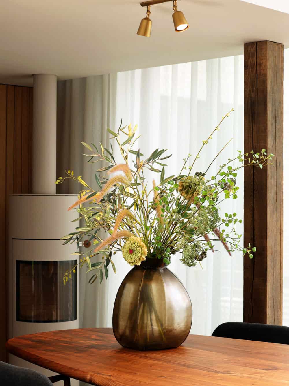 Botanical kunstbloemen boeket royaal