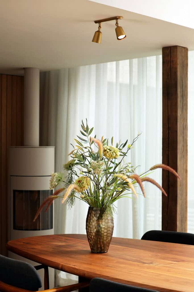 Kunstbloemen boeket botanical subtiel