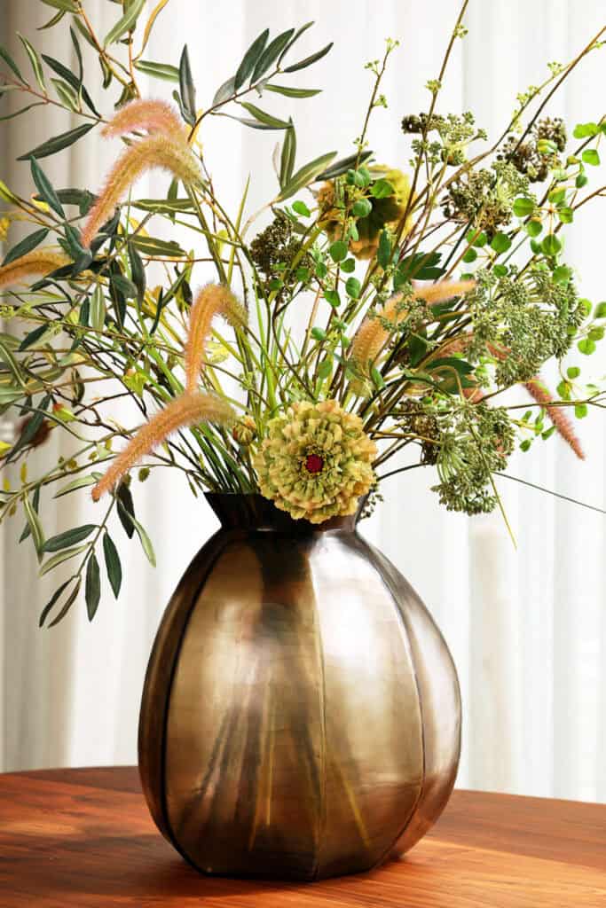 Botanical kunstbloemen boeket royaal