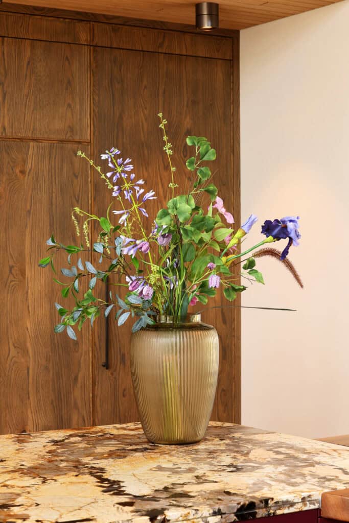 Kunstbloemen boeket botanique chique royal