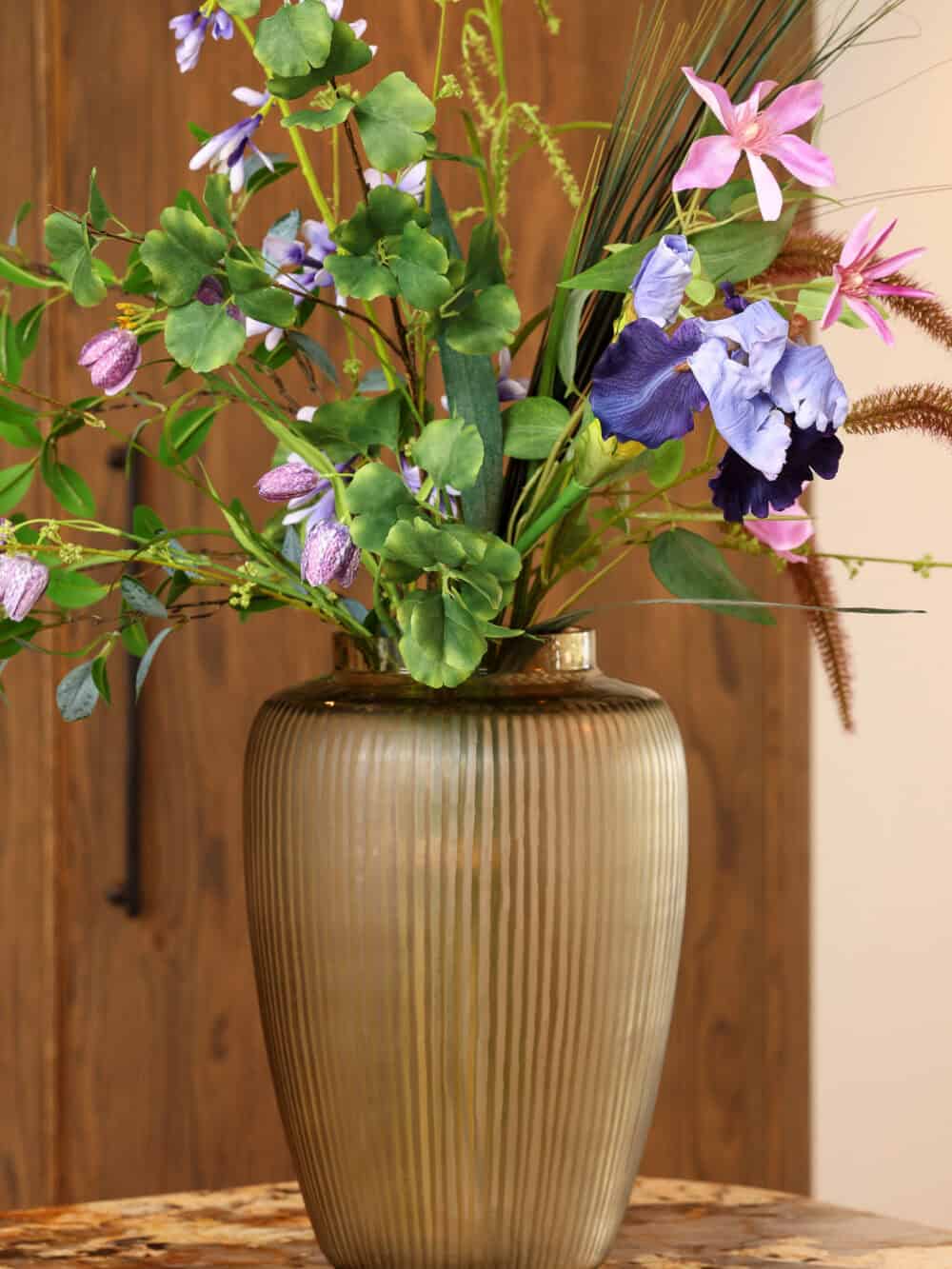 Kunstbloemen boeket botanique chique royal