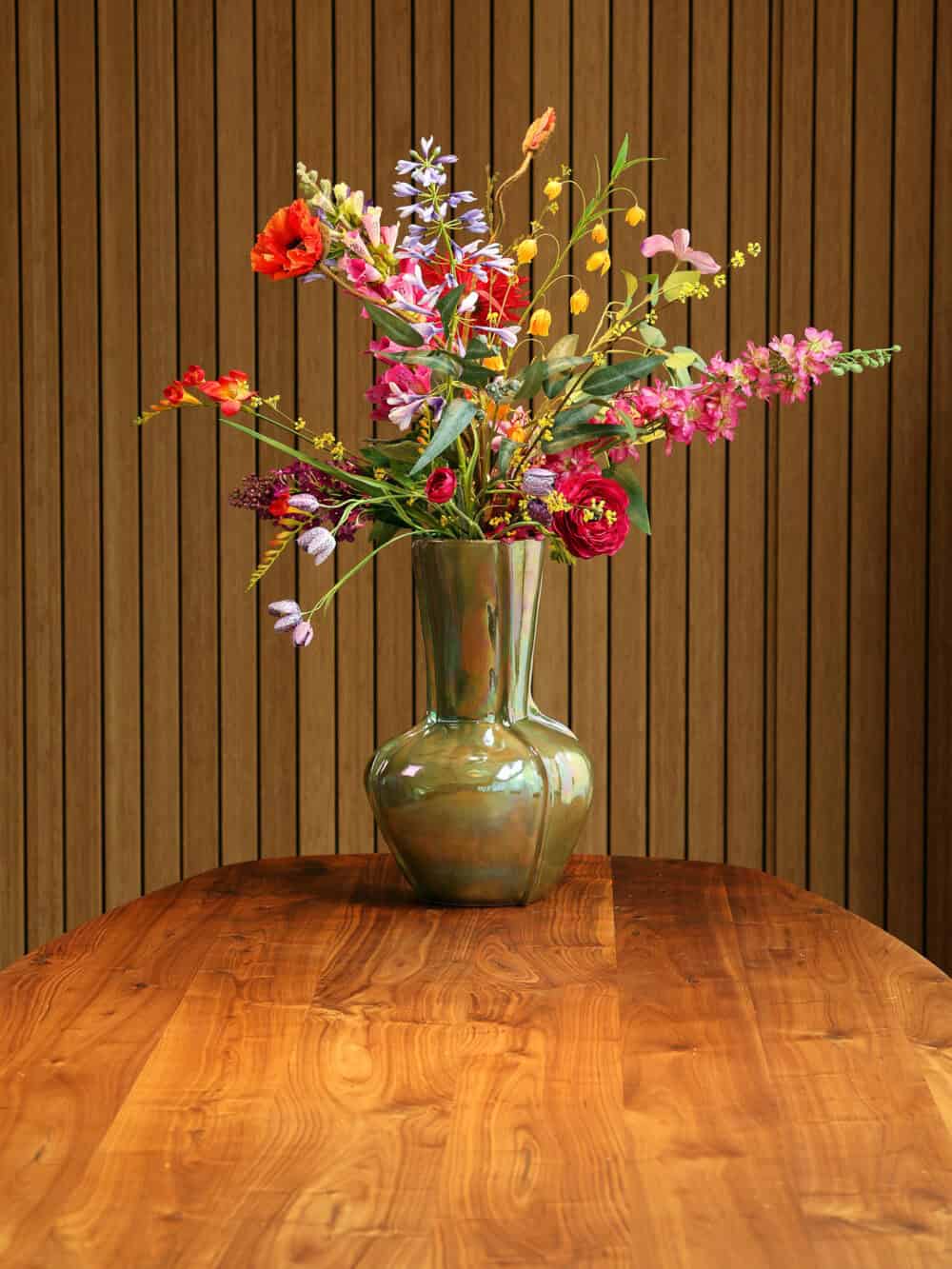 zijden boeket haute couleur royal