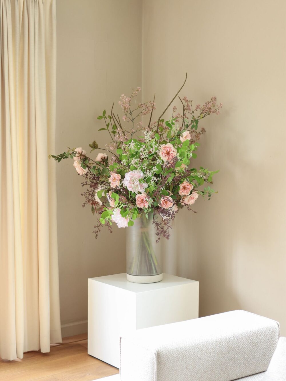 Sophie's Choice blush luxe zijden boeket