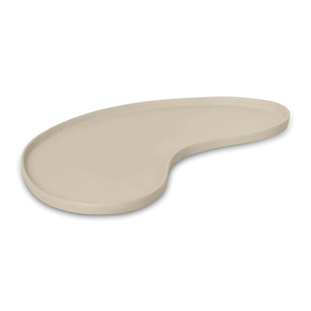 Organisch dienblad bombyxx zand beige large