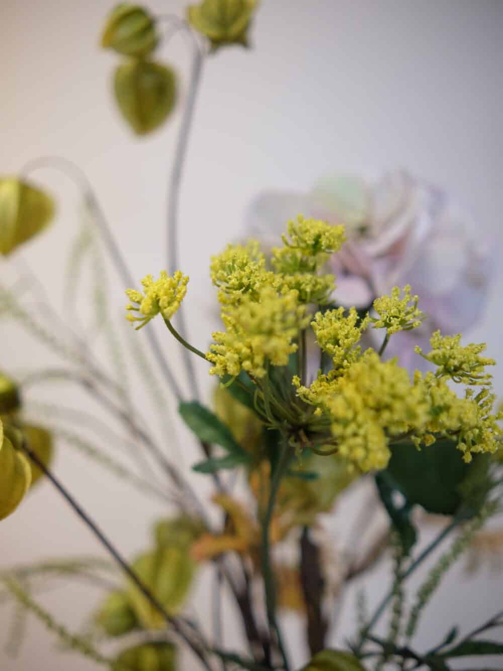Zijden Kunstbloemen Boeket Green Beauty