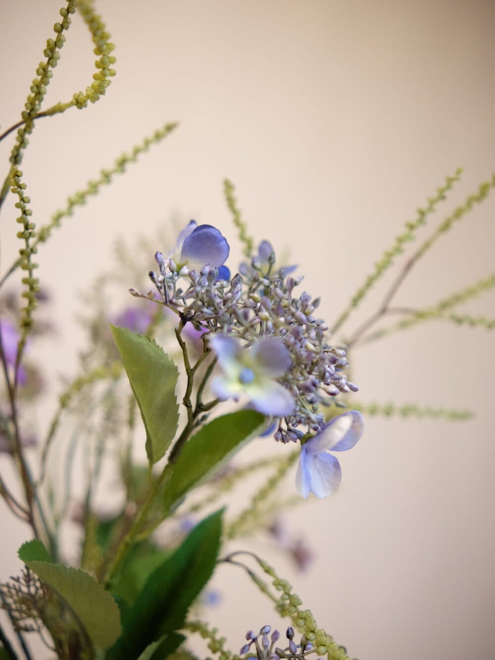 Zijden Kunstbloemen Boeket Beauty Mist - Exclusief Ingericht