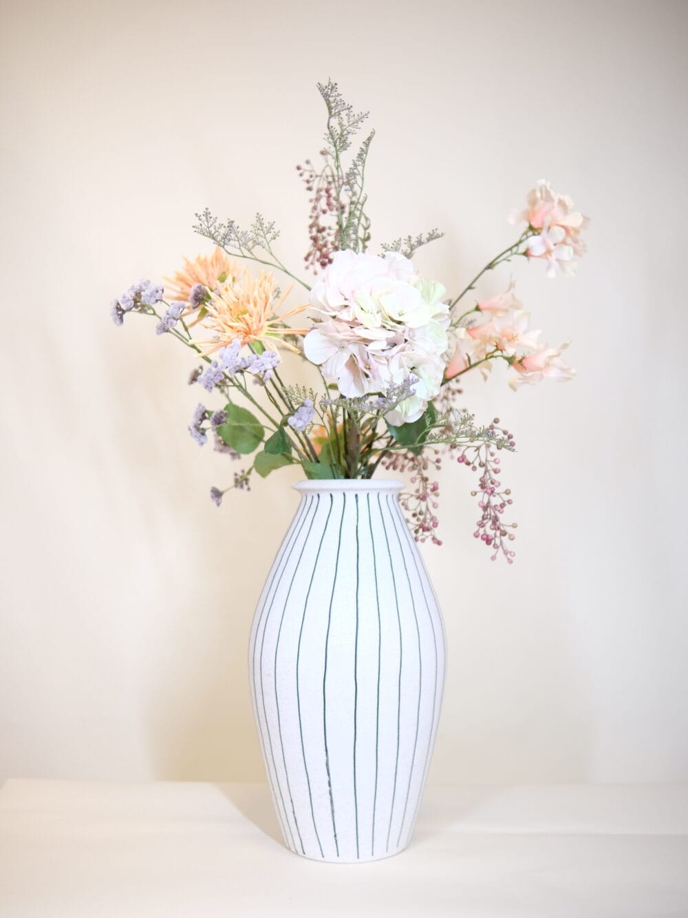 Zijden Bloemen Boeket Pastel Chique