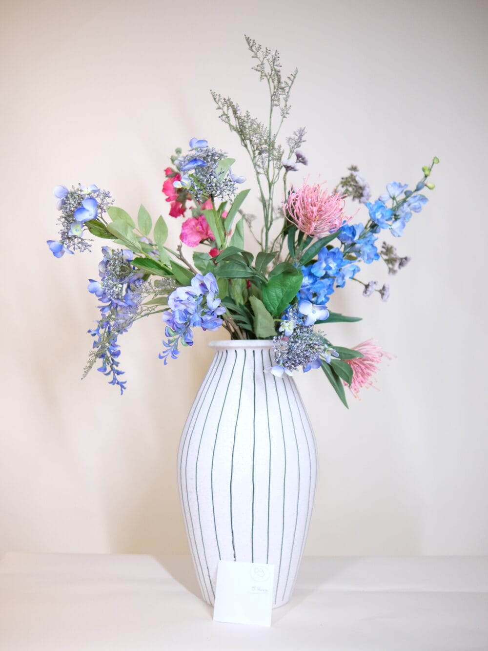 Zijden Kunstbloemen Boeket Bont Festival