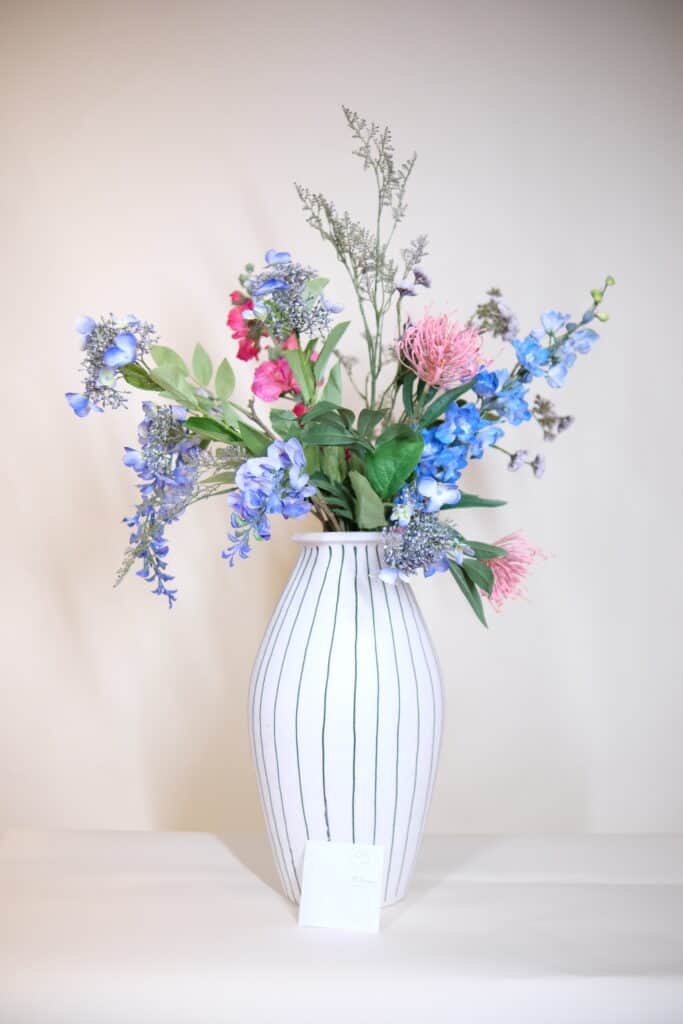 Zijden Kunstbloemen Boeket Bont Festival