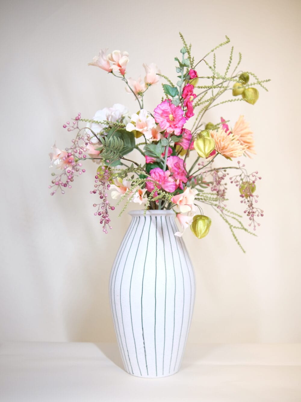 Zijden Bloemen Boeket Cozy Pastel