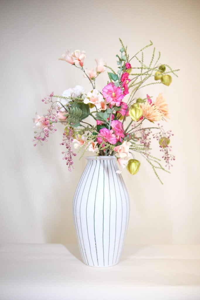 Zijden Bloemen Boeket Cozy Pastel