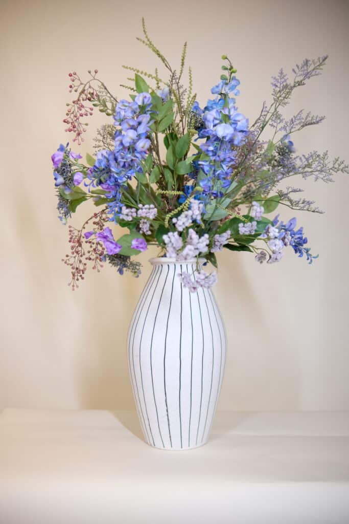 Zijden Bloemen Boeket Blue Wonder