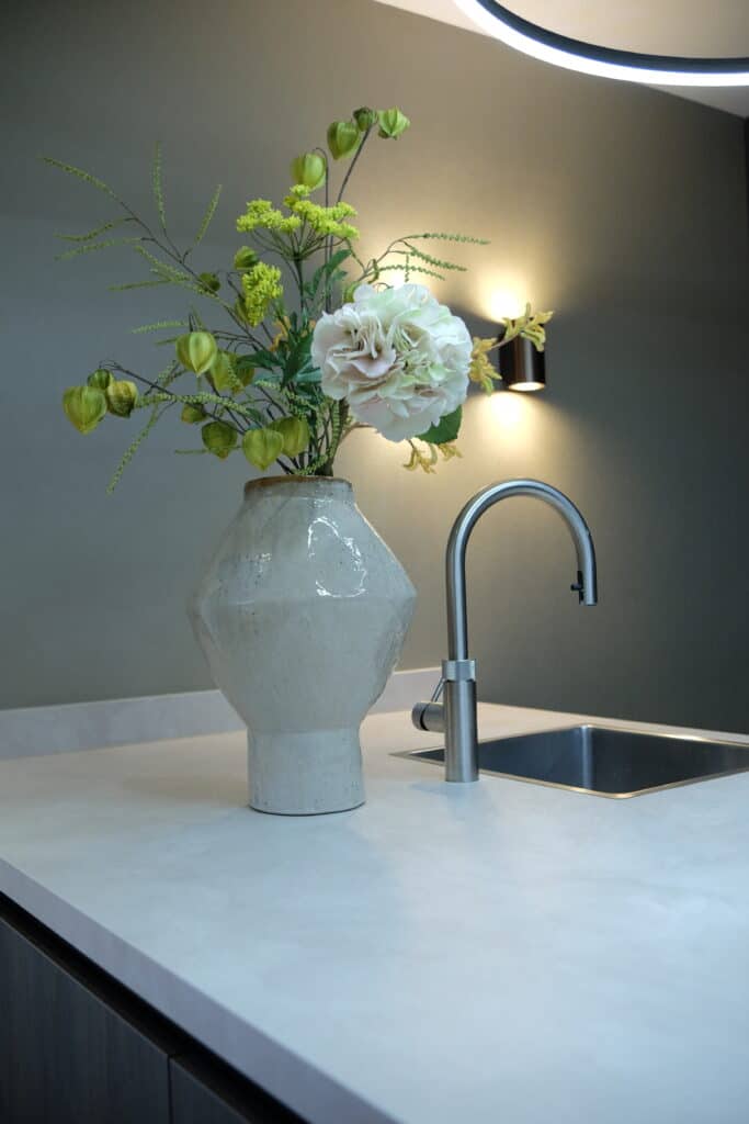 Zijden Kunstbloemen Boeket green beauty