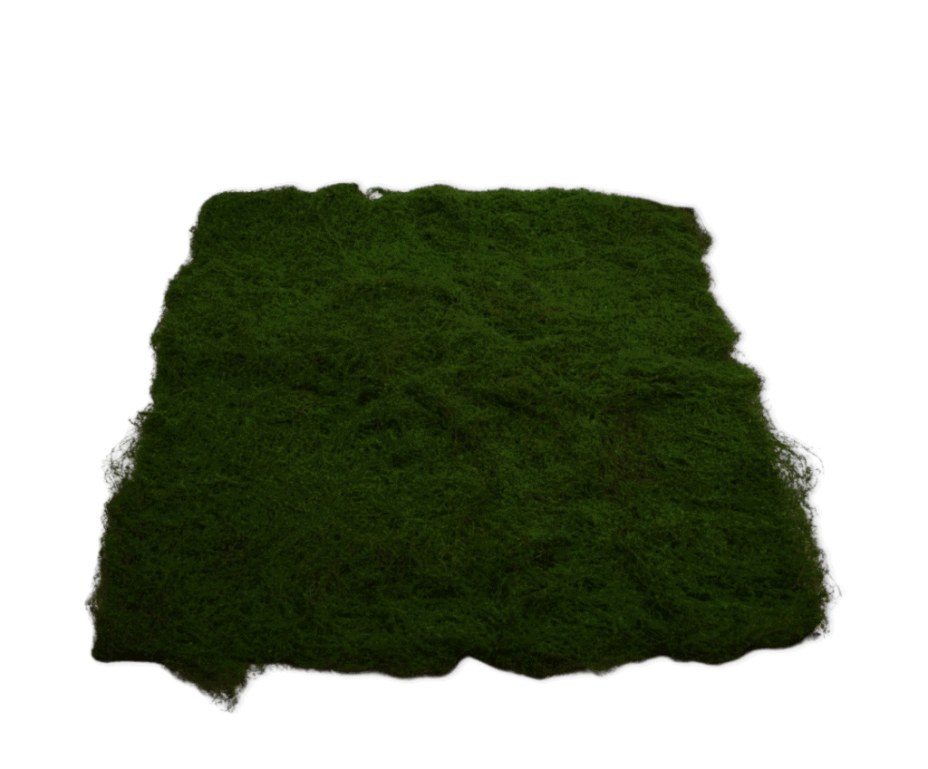 Mos mat groen 100 X 100cm Silk-ka
