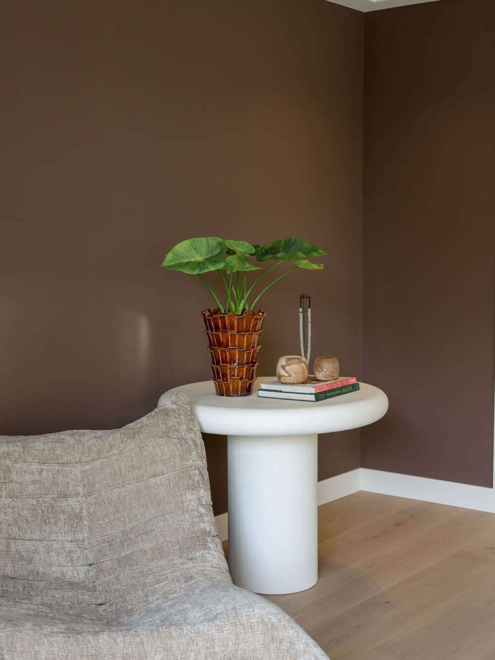 Kunstplant Alocasia real touch 60cm