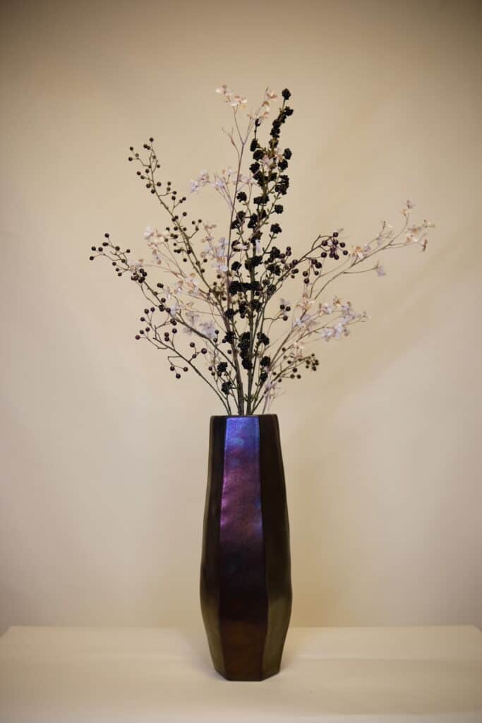 Zijden boeket Silk-ka midnight berry