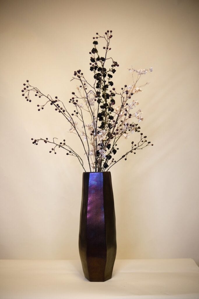 Zijden boeket Silk-ka midnight berry