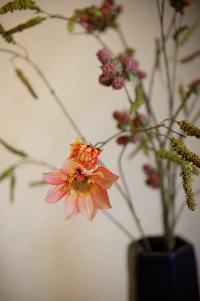 Zijden boeket Silk-ka peachy