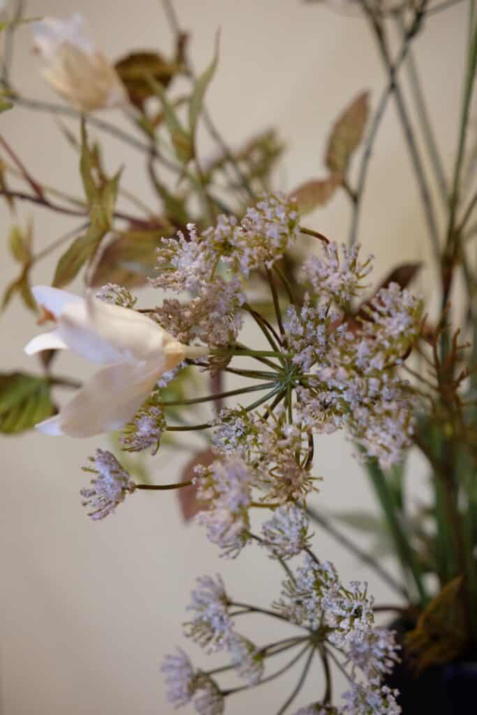 Zijden boeket Silk-ka white mist