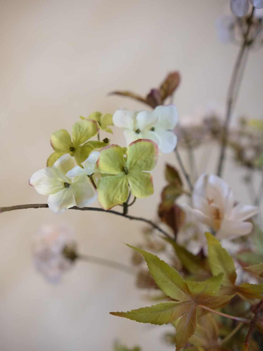 Zijden boeket Silk-ka white mist